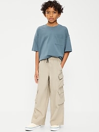 Image number 3 showing, Ultra Baggy Pull-On Cargo Pants for Boys