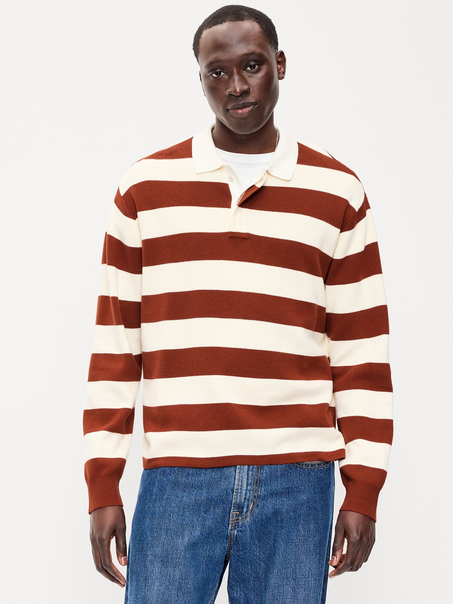 Long-Sleeve Rugby Polo