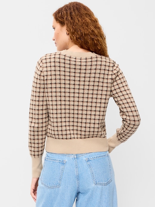 Image number 2 showing, SoSoft Cotton Crew-Neck Cardigan Sweater
