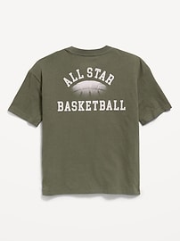 Image number 2 showing, Oversized Short-Sleeve Graphic T-Shirt for Boys