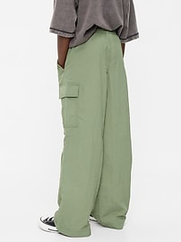 Image number 2 showing, Ultra Baggy Pull-On Cargo Pants for Boys