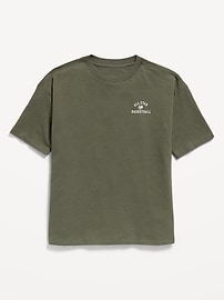 Image number 1 showing, Oversized Short-Sleeve Graphic T-Shirt for Boys