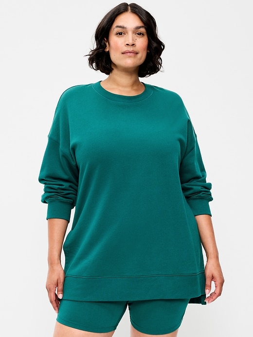 Image number 3 showing, SoComfy Relaxed Tunic Sweatshirt