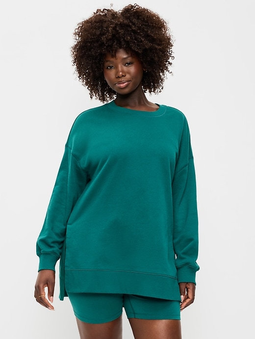 Image number 2 showing, SoComfy Relaxed Tunic Sweatshirt