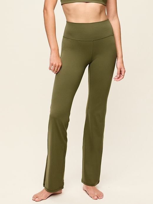 Image number 1 showing, High-Waisted StudioSmooth Flare Leggings
