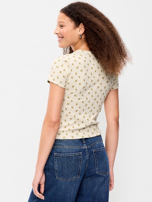 Image number 2 showing, Snug Crop T-Shirt