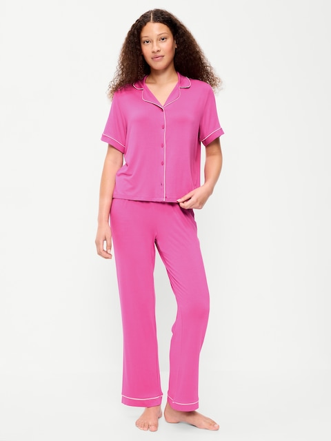 Sunday Sleep Knit Jersey Pant Set