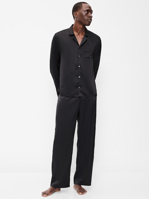 Satin Pajama Pant Set for Men