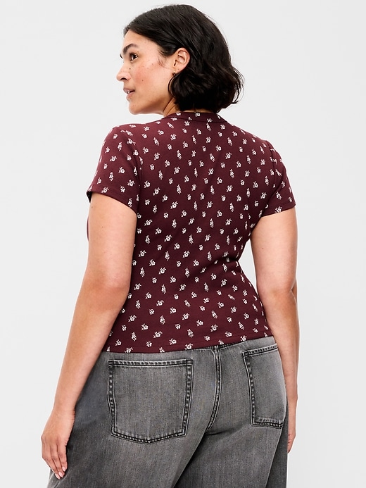 Image number 7 showing, Snug Crop T-Shirt