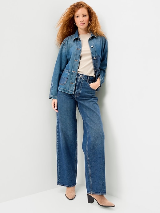 Image number 3 showing, Fitted Waffle-Knit Cropped T-Shirt