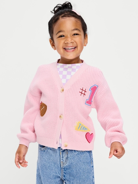 Cardigan Sweater for Toddler Girls