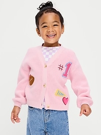 Image number 1 showing, Cardigan Sweater for Toddler Girls