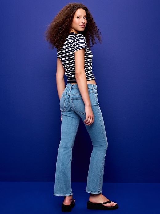 Image number 3 showing, Low-Rise Wow Boot-Cut Jeans