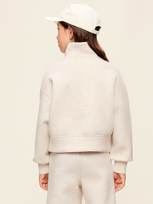 Image number 2 showing, Bounce Fleece Half-Zip Pullover Sweatshirt for Girls