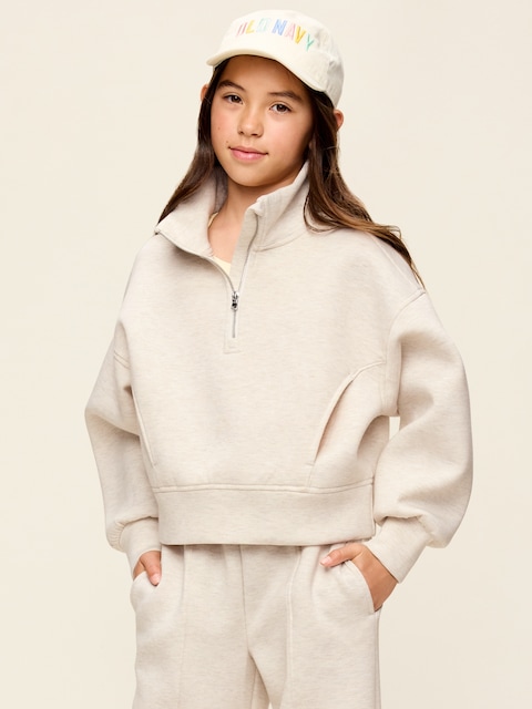 Bounce Fleece Half-Zip Pullover Sweatshirt for Girls