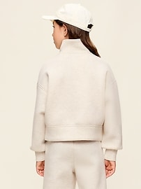 Image number 2 showing, Bounce Fleece Half-Zip Pullover Sweatshirt for Girls