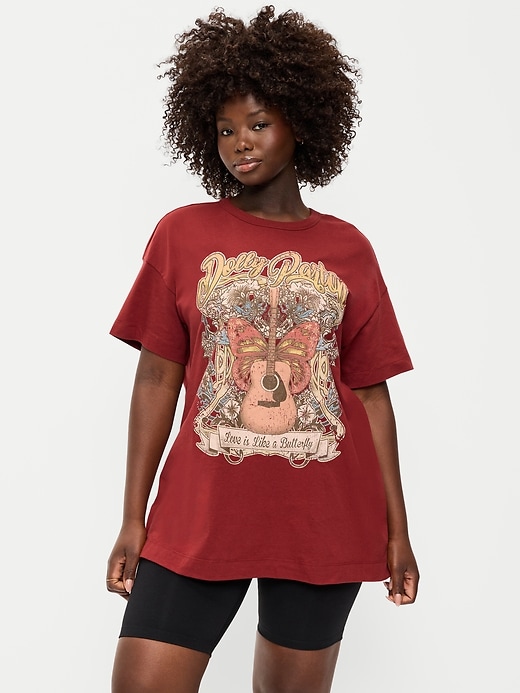 Image number 6 showing, Dolly Parton™ Oversized Tunic T-Shirt