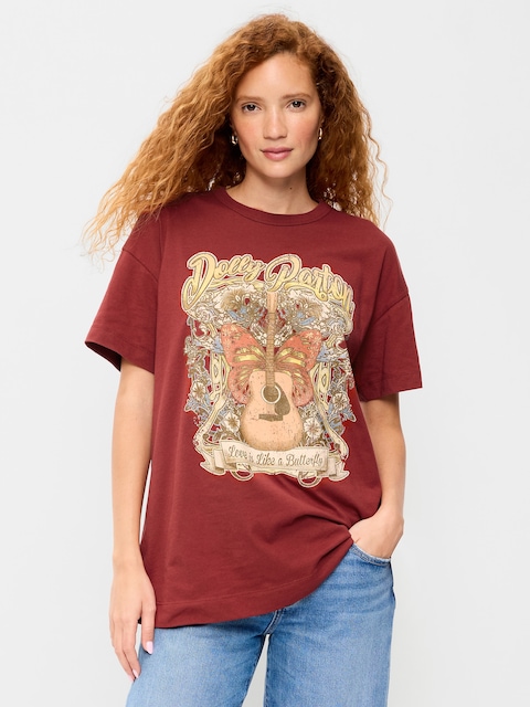 Dolly Parton™ Oversized Tunic T-Shirt
