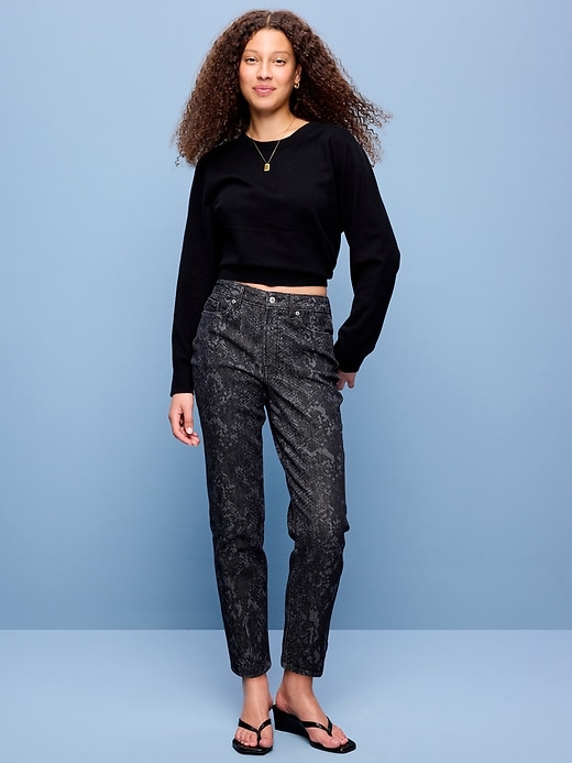 Image number 1 showing, High-Waisted OG Straight Ankle Jeans