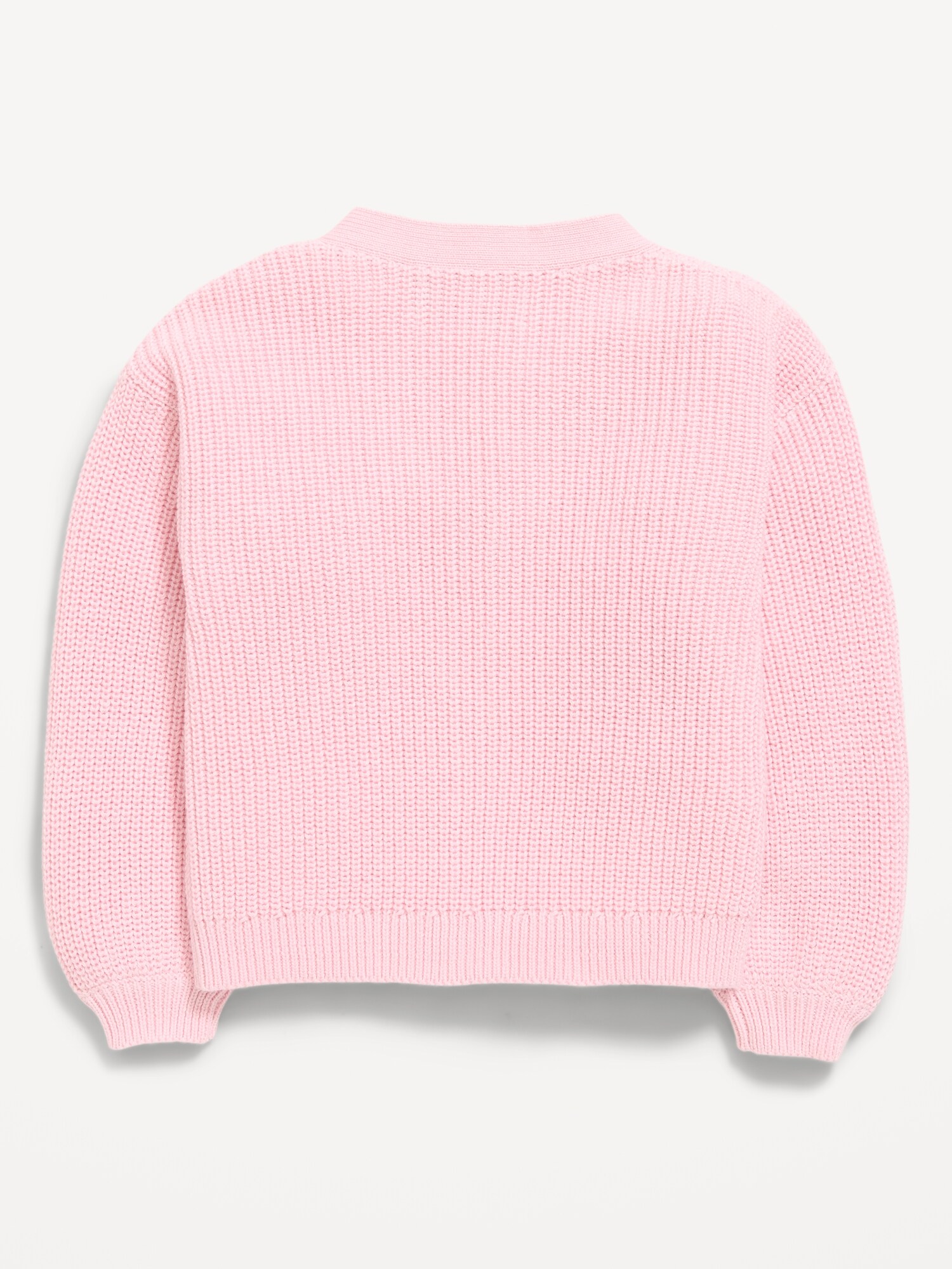 Кардиган Old Navy Cardigan Sweater для девочек-малышей, цвет: Пудровый — фото 3