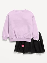 Image number 3 showing, Sweatshirt & Tutu Skirt Set for Toddler Girls