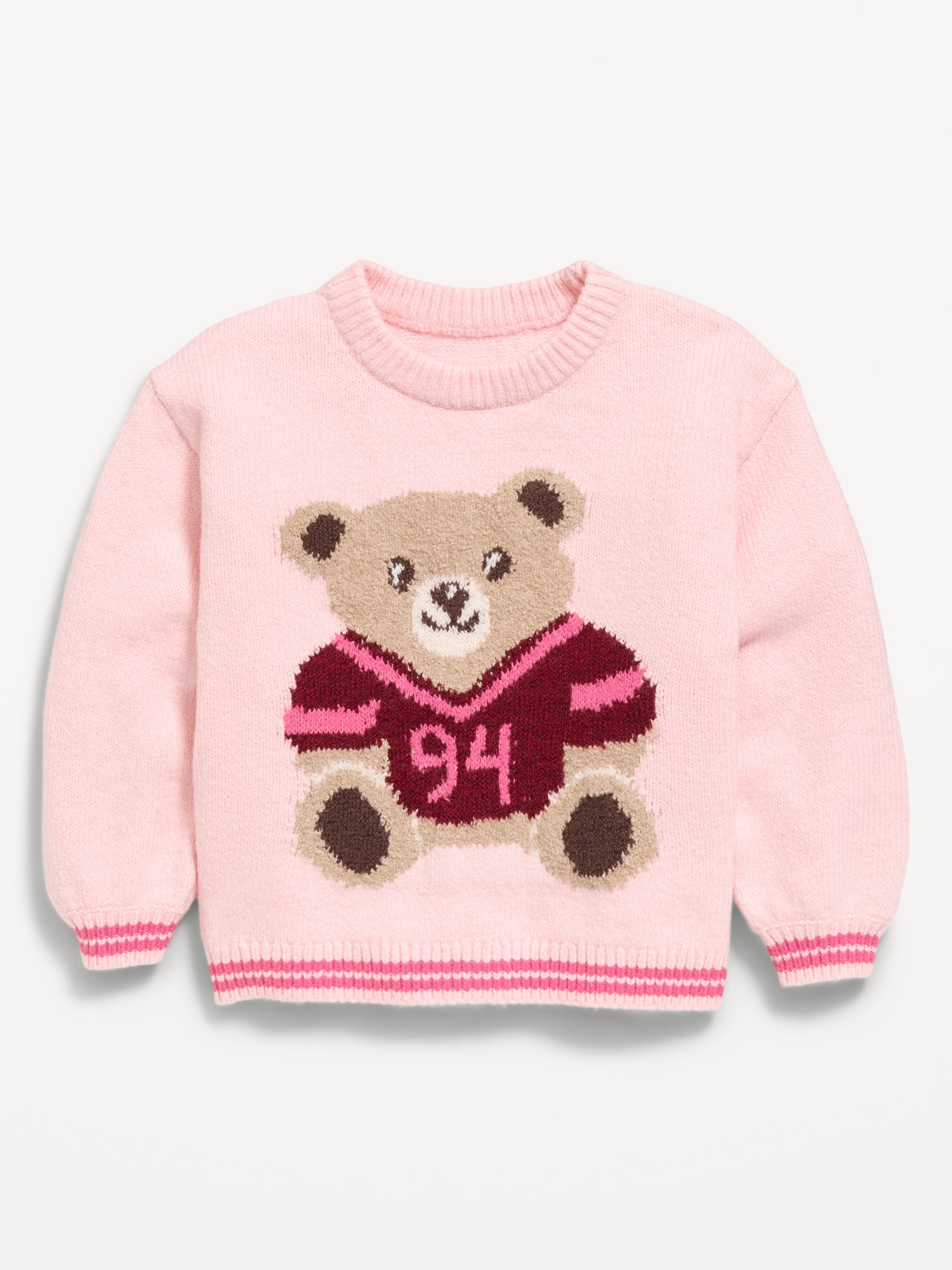 SoSoft Long-Sleeve Graphic Sweater for Toddler Girls
