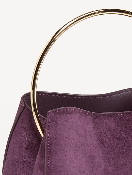 Image number 4 showing, Romantic Ring Handle Bag