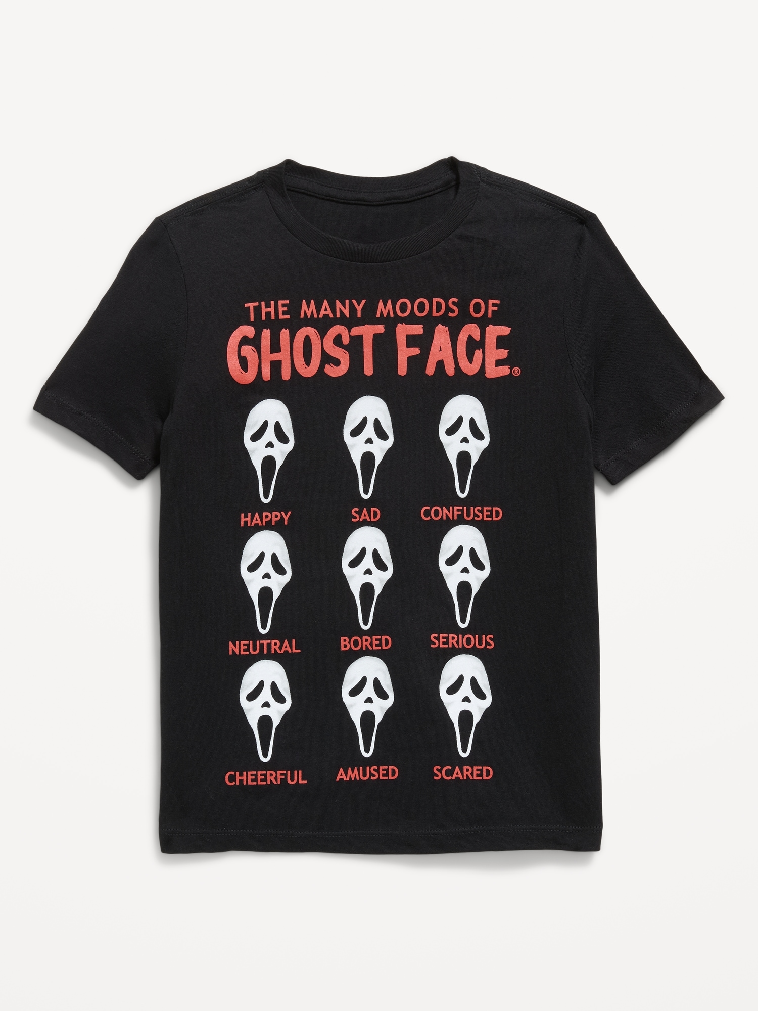 Ghost Face™ Gender-Neutral Graphic T-Shirt for Kids