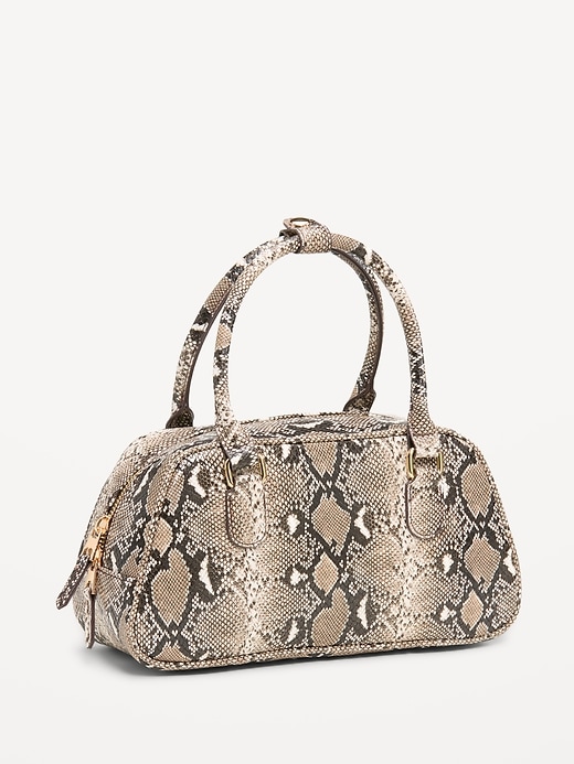 Image number 2 showing, Mini Bowler Bag