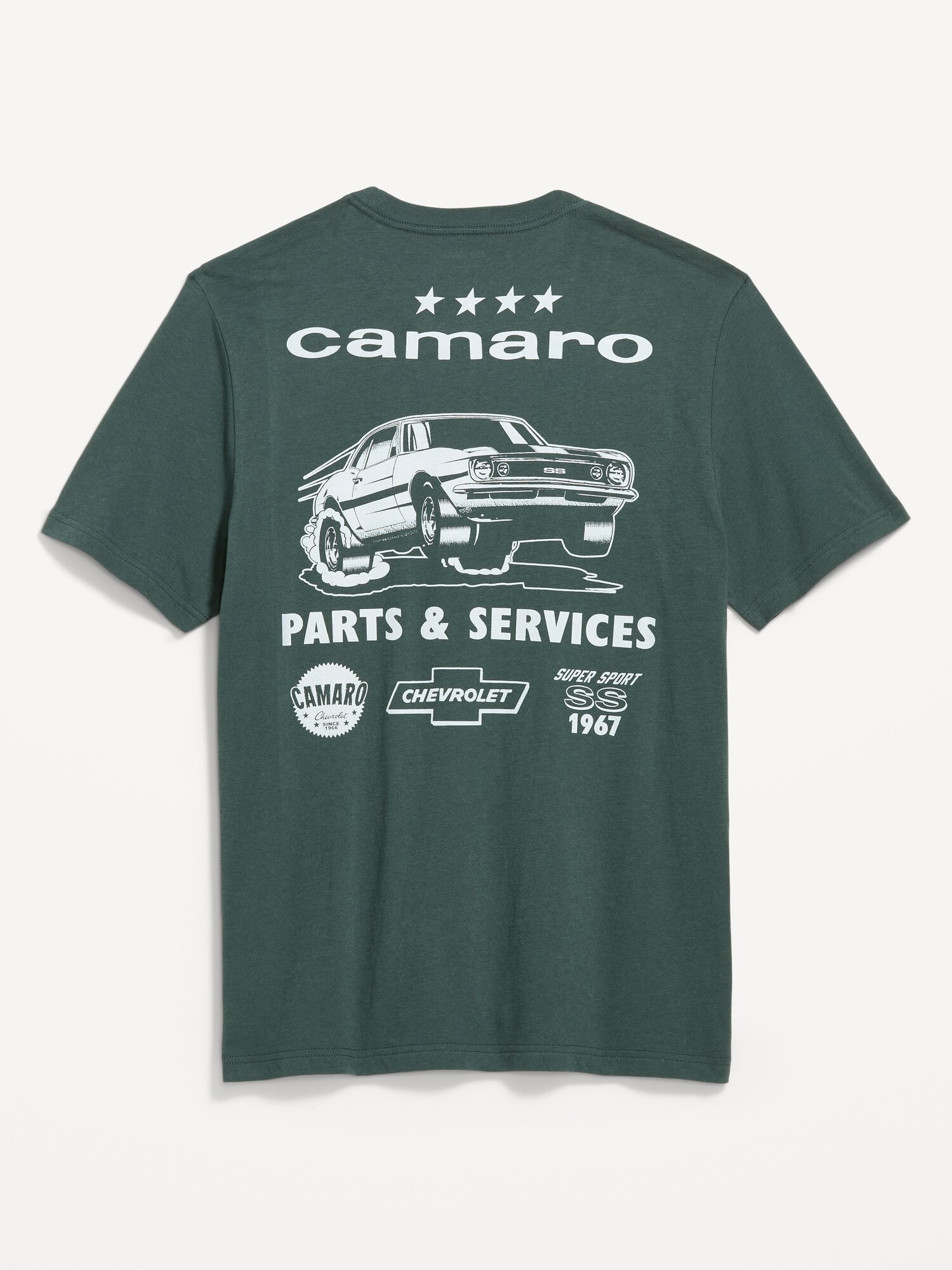 Мужская футболка Old Navy Chevrolet™ Camaro™ T-Shirt, цвет: Lakeshore — фото 3