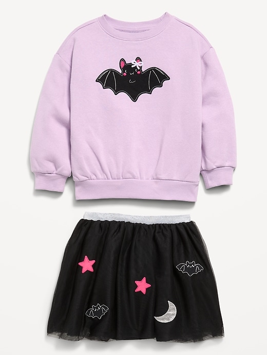 Image number 5 showing, Sweatshirt & Tutu Skirt Set for Toddler Girls