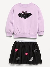 Image number 5 showing, Sweatshirt & Tutu Skirt Set for Toddler Girls
