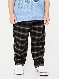 Image number 2 showing, Pull-On Barrel-Leg Pants for Toddler Boys
