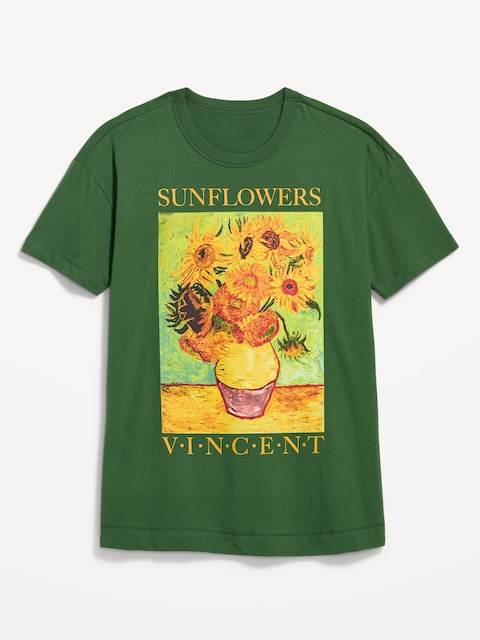Vincent Van Gogh Oversized Tunic T-Shirt