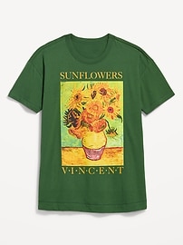 Image number 1 showing, Vincent Van Gogh Oversized Tunic T-Shirt