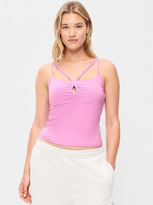 Image number 1 showing, StudioSmooth Strappy Light Support Top