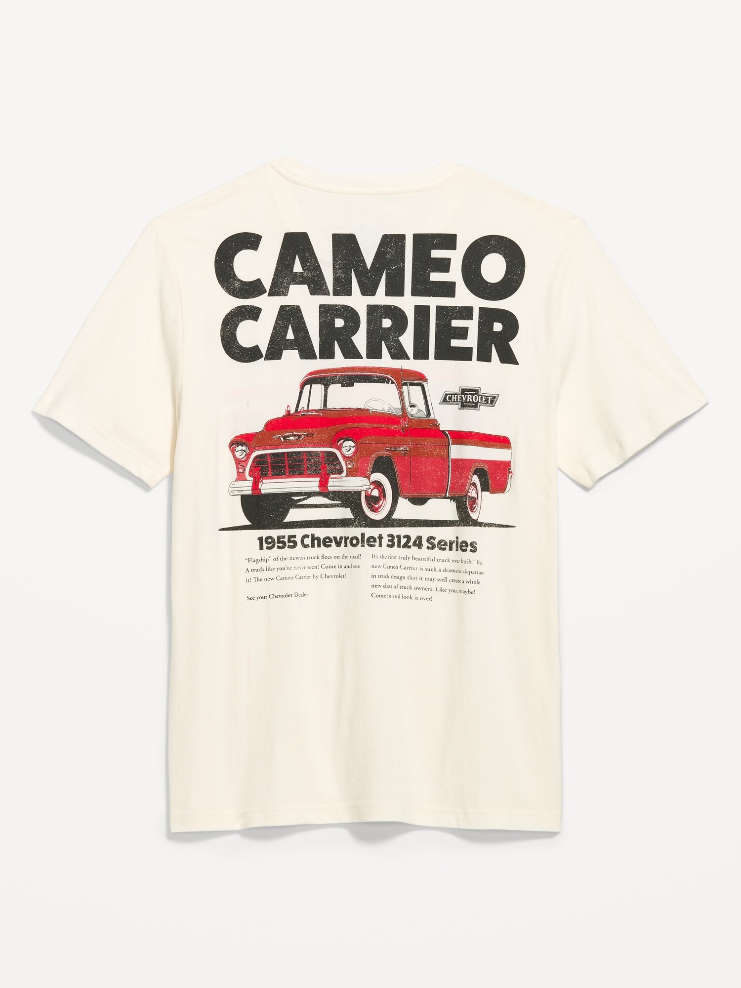Мужская футболка Old Navy Chevrolet™ T-Shirt, цвет: Морская соль — фото 3