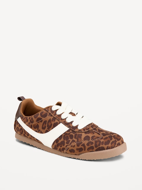 Faux-Suede Lace-Up Sneakers for Girls