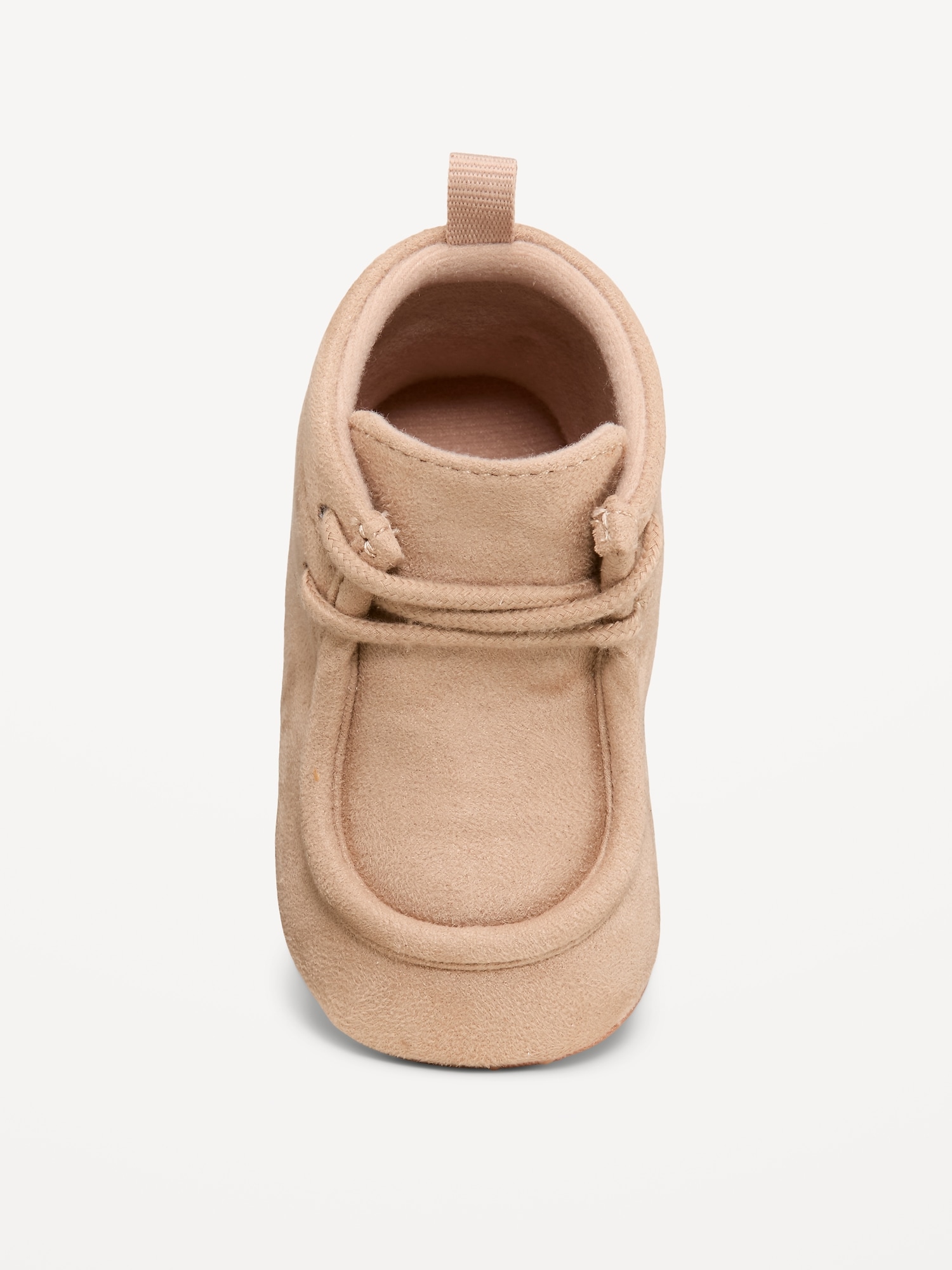 Faux-Suede Derby Boots for Baby