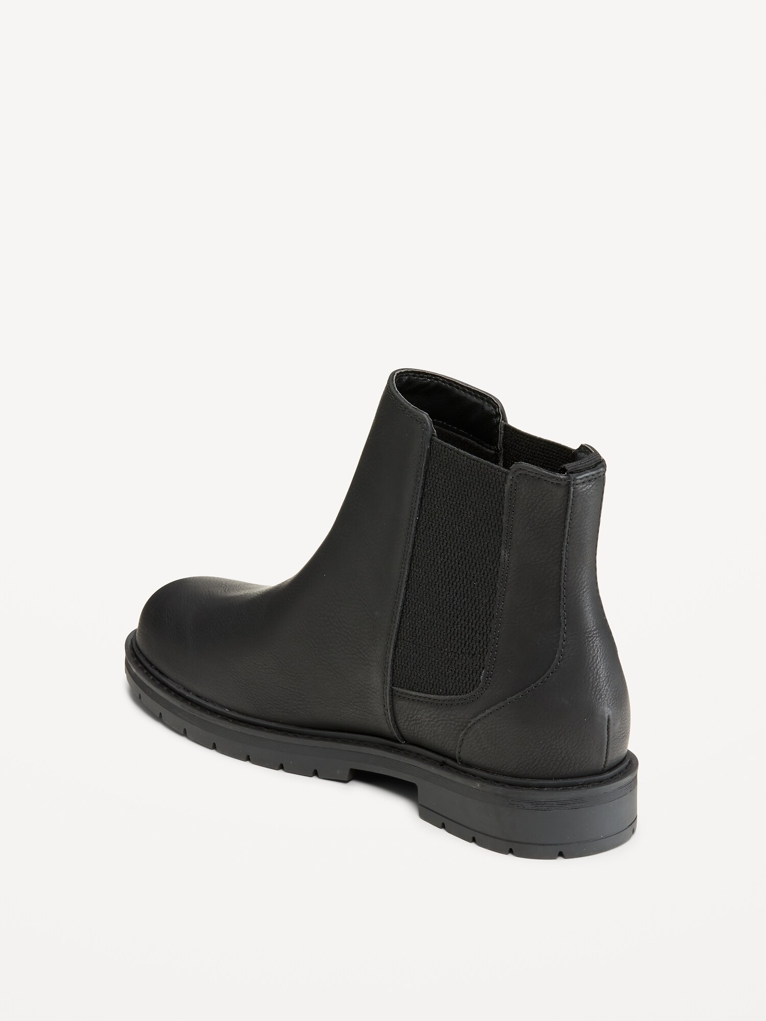 Мужские ботинки Old Navy Chelsea Boots for Men, цвет: Чёрный — фото 4