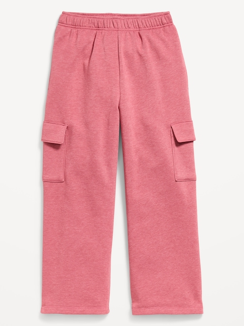 Super Baggy Wide-Leg Cargo Sweatpants for Girls