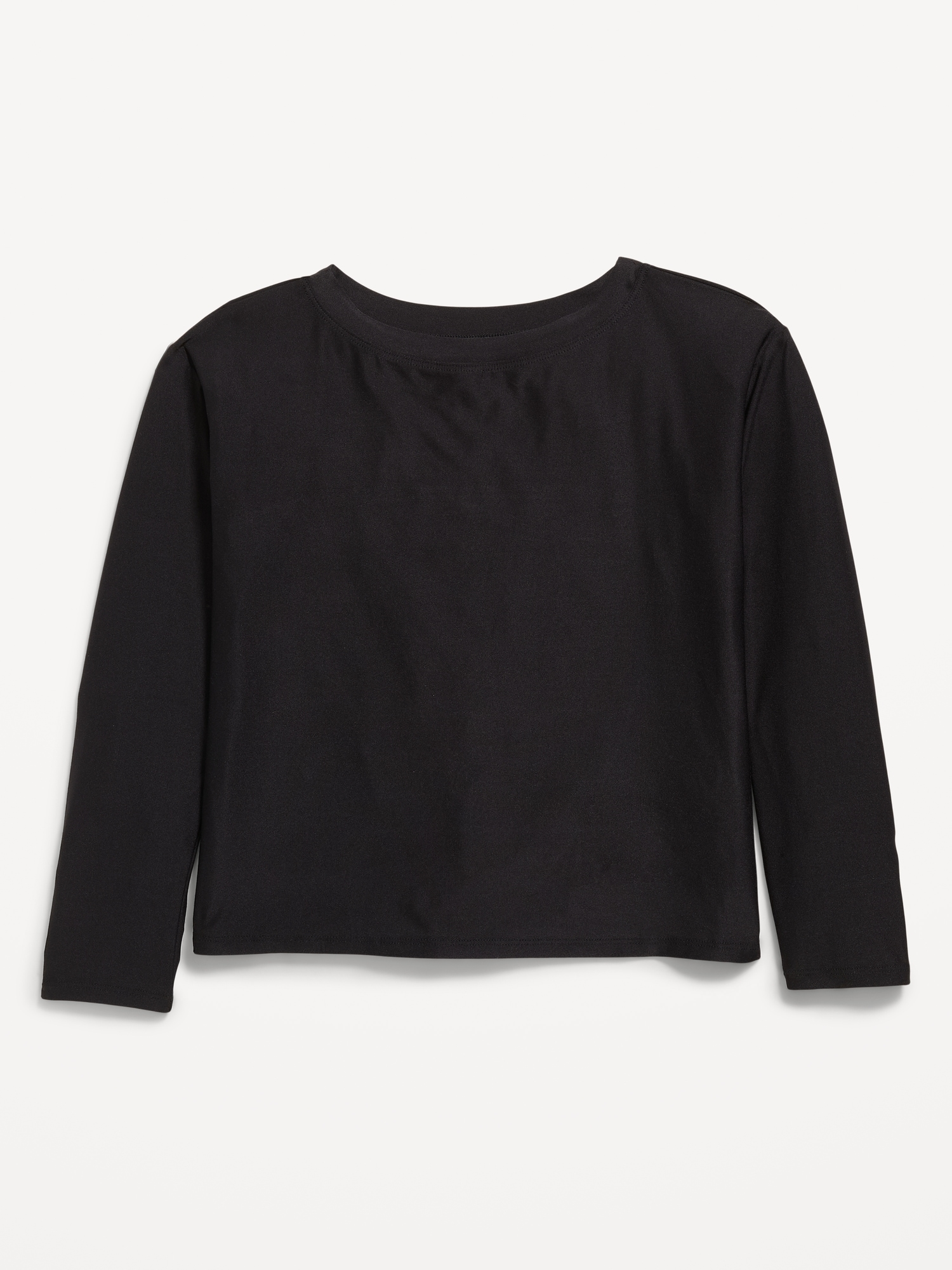 CloudMotion Long-Sleeve Cross-Back Top for Girls