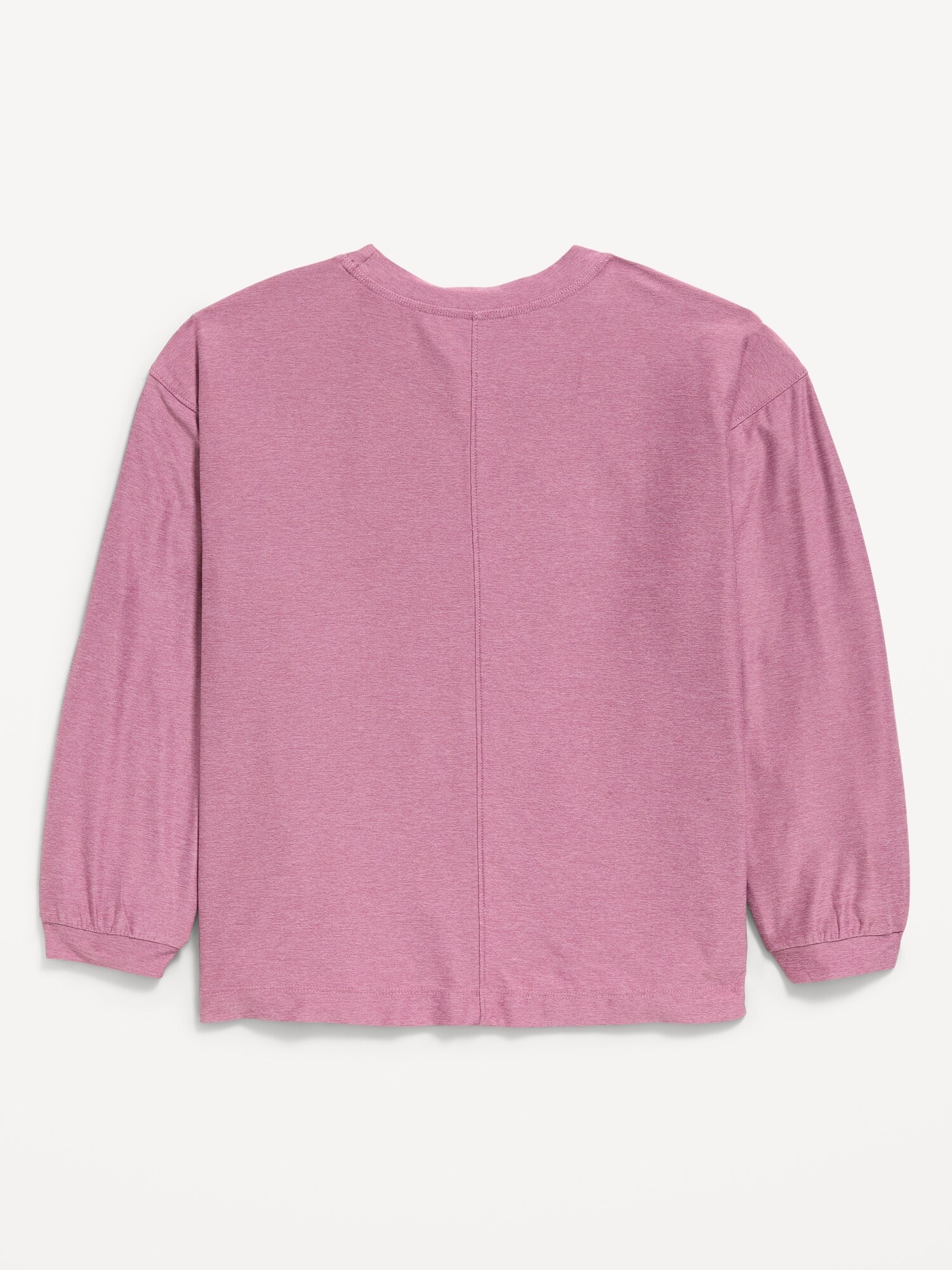 CloudMotion Long-Sleeve Tunic T-Shirt for Girls