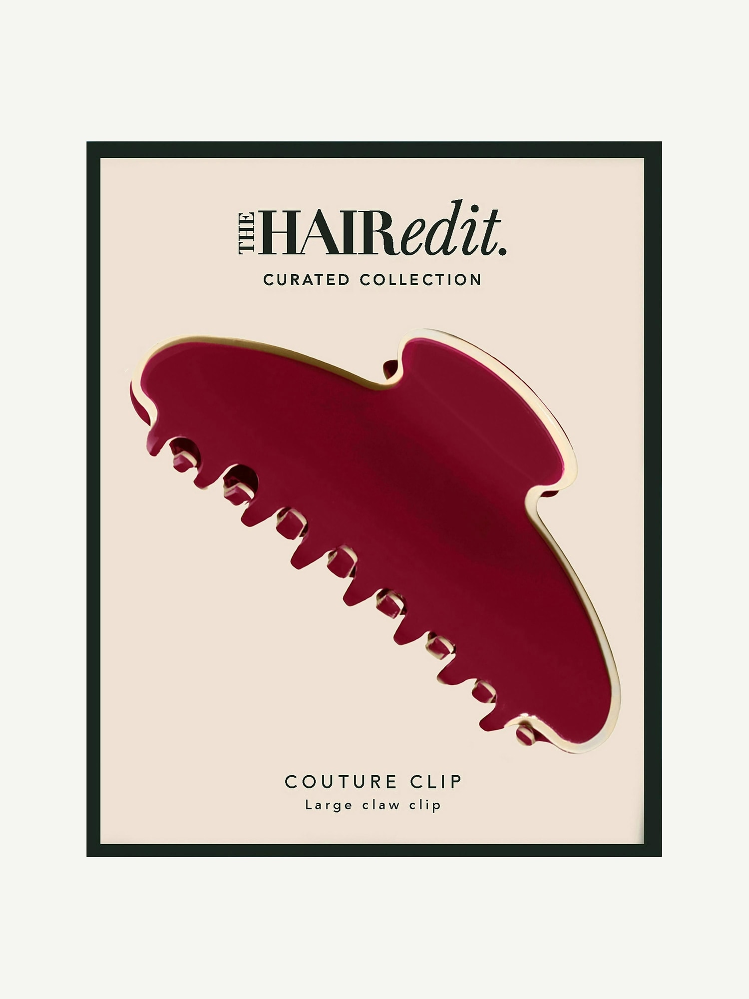 The Hair Edit Couture Clip Red