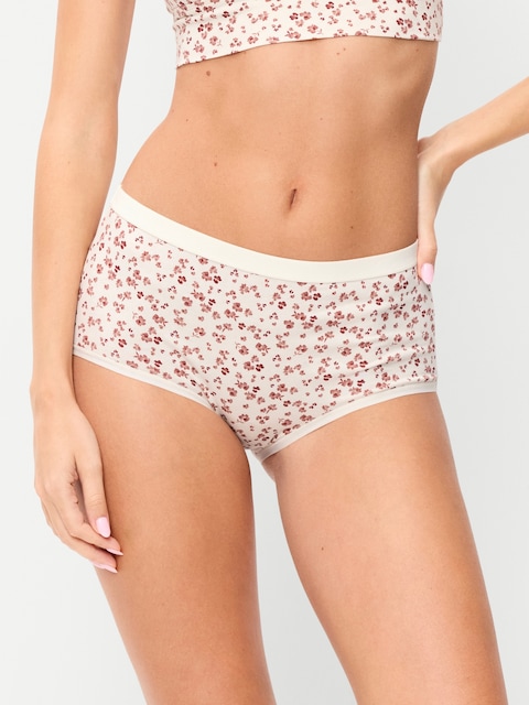 High-Waisted Everyday Brief Cotton Underwear