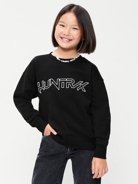 KPop Demon Hunters™ Oversized Graphic Tunic Sweatshirt for Girls