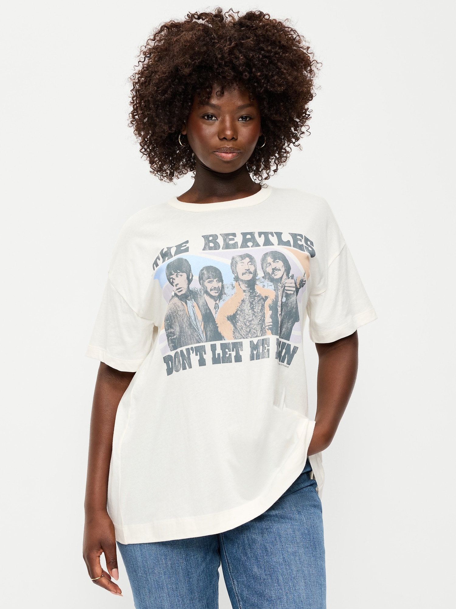 Oversized Graphic Tunic T-Shirt