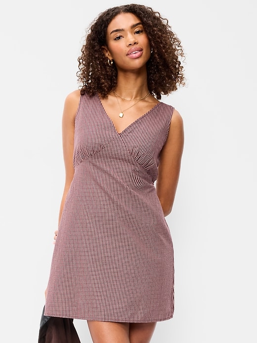 Image number 3 showing, Sleeveless A-Line Mini Dress
