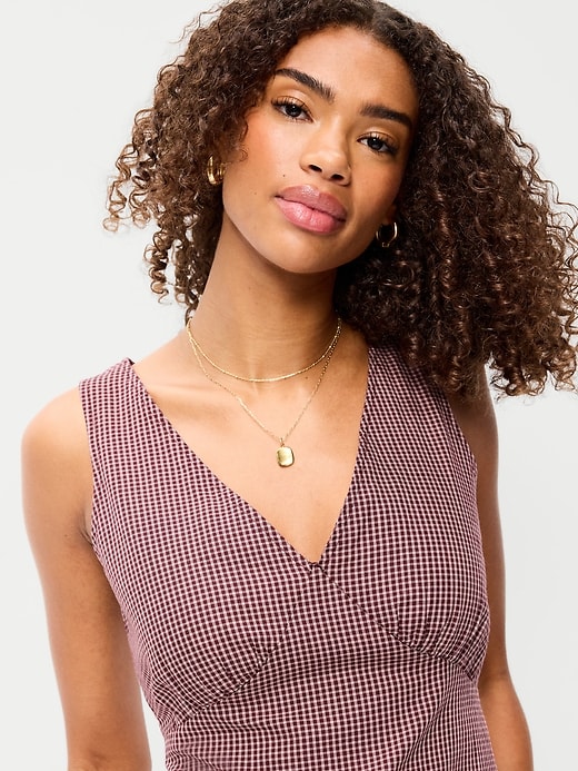 Image number 4 showing, Sleeveless A-Line Mini Dress