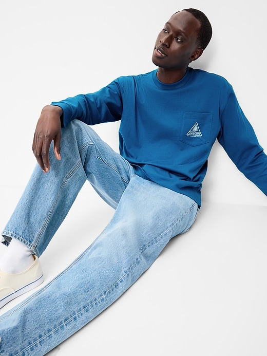 Long-Sleeve Heavyweight Graphic T-Shirt | Old Navy